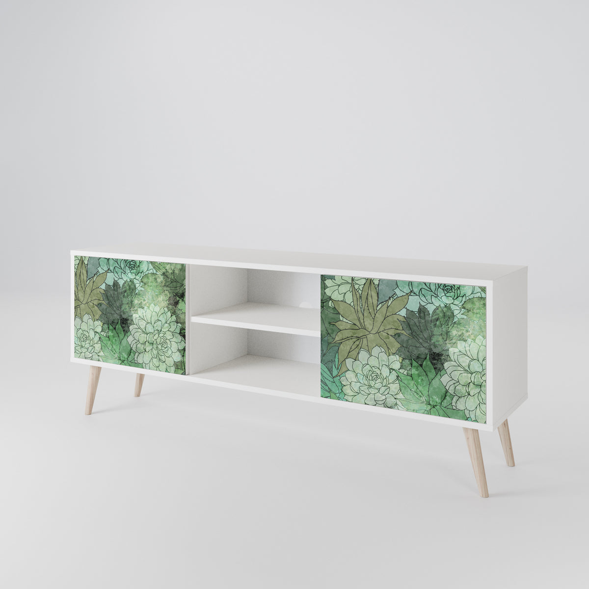 SUCCULENT CLUSTER Έπιπλο τηλεόρασης 2-θυρών