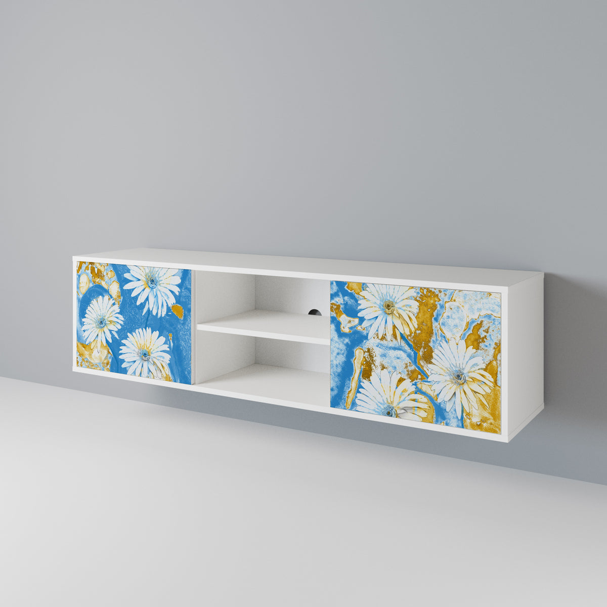 DAISY LUXE Έπιπλο τηλεόρασης 2-θυρών