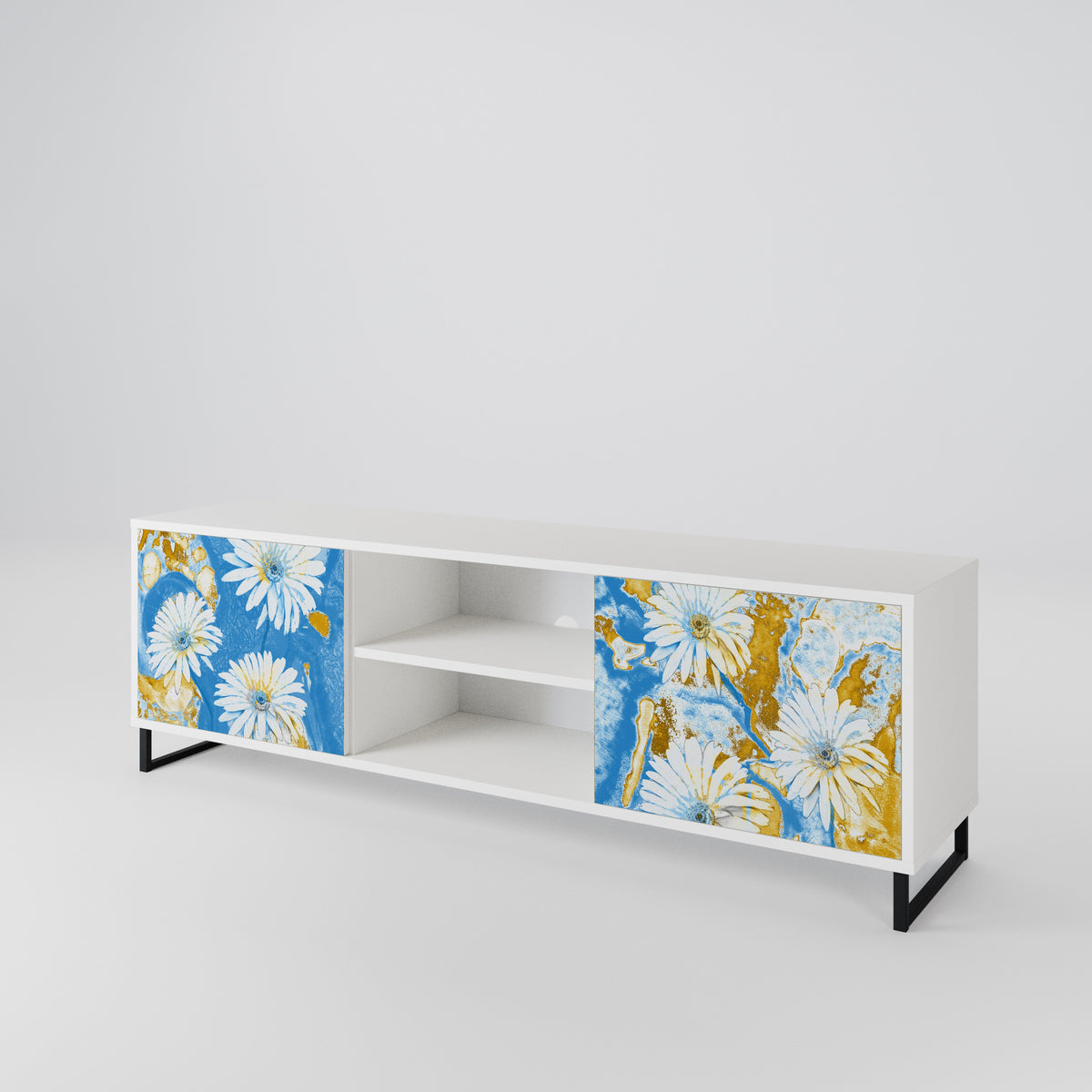 DAISY LUXE Έπιπλο τηλεόρασης 2-θυρών