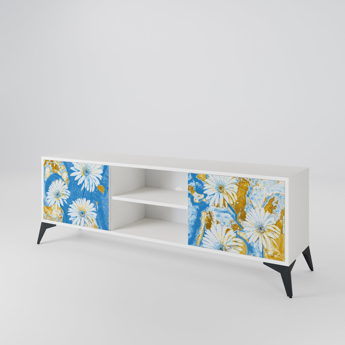 DAISY LUXE Έπιπλο τηλεόρασης 2-θυρών