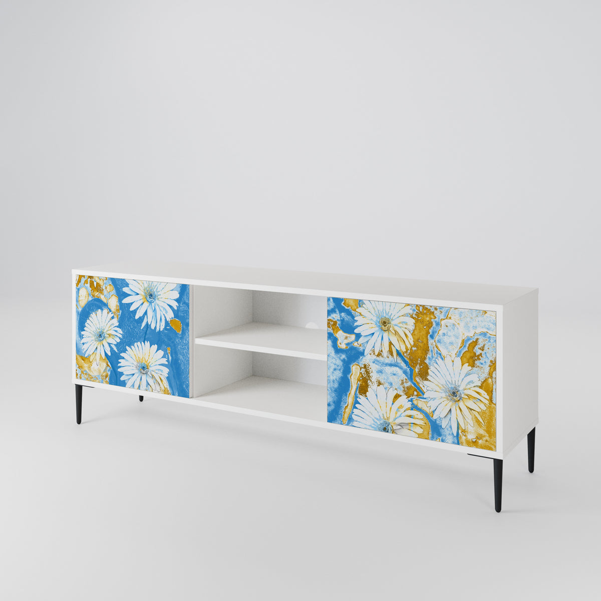 DAISY LUXE Έπιπλο τηλεόρασης 2-θυρών