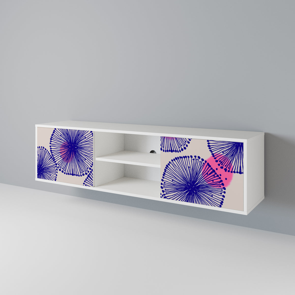 MAGIC NATURE Έπιπλο τηλεόρασης 2-θυρών