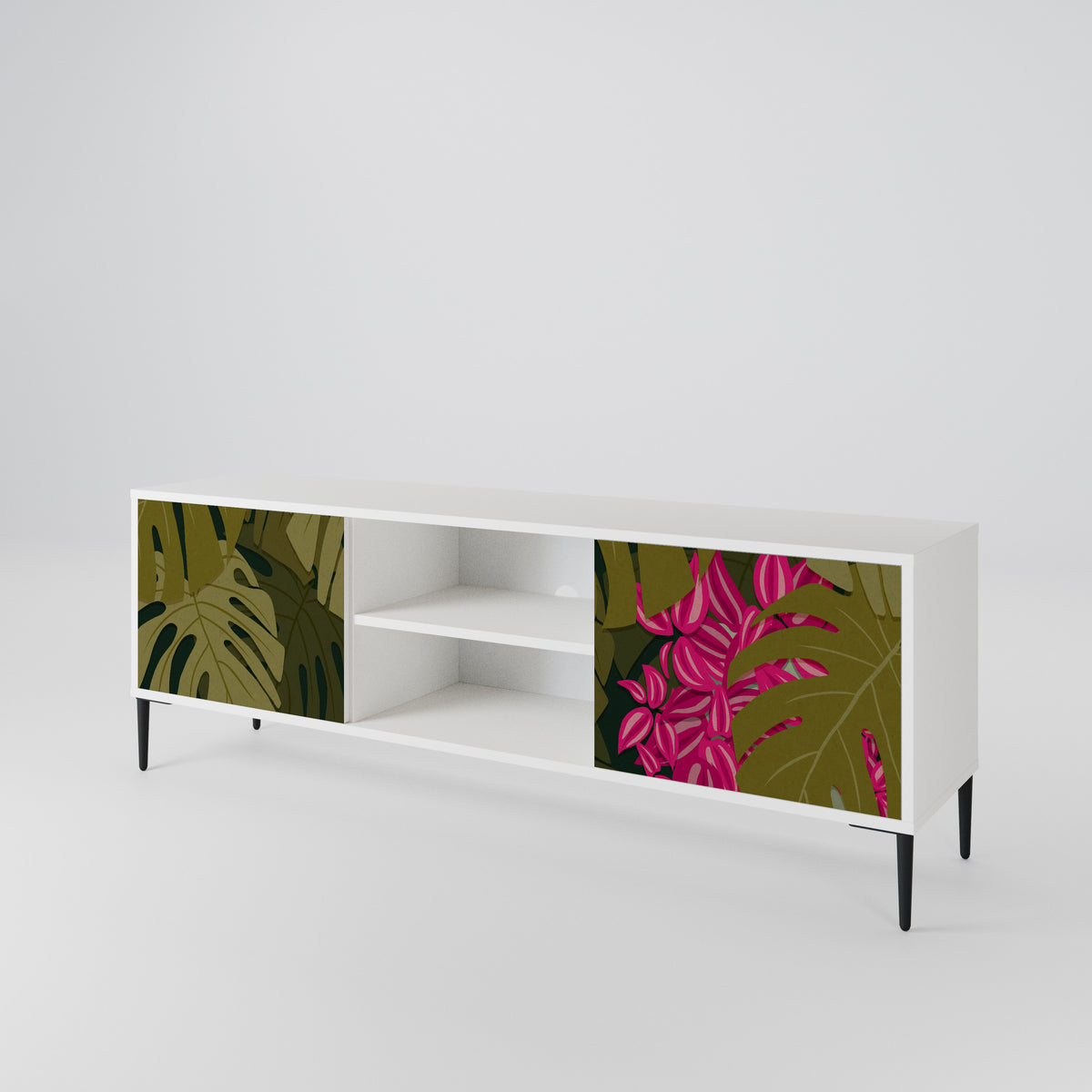 TROPICAL BEAUTY Έπιπλο τηλεόρασης 2-θυρών