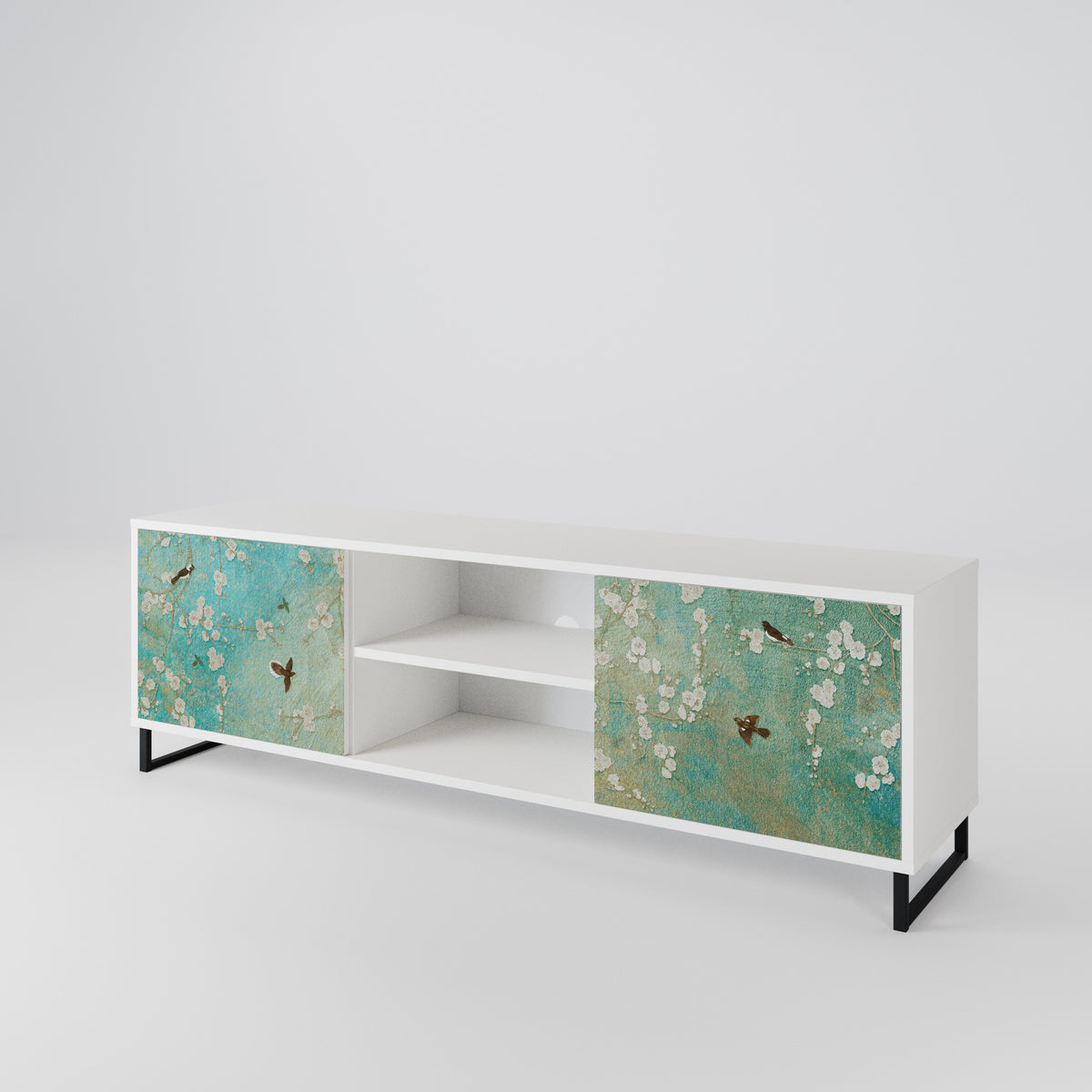 BLOOMING CHARM Έπιπλο τηλεόρασης 2-θυρών