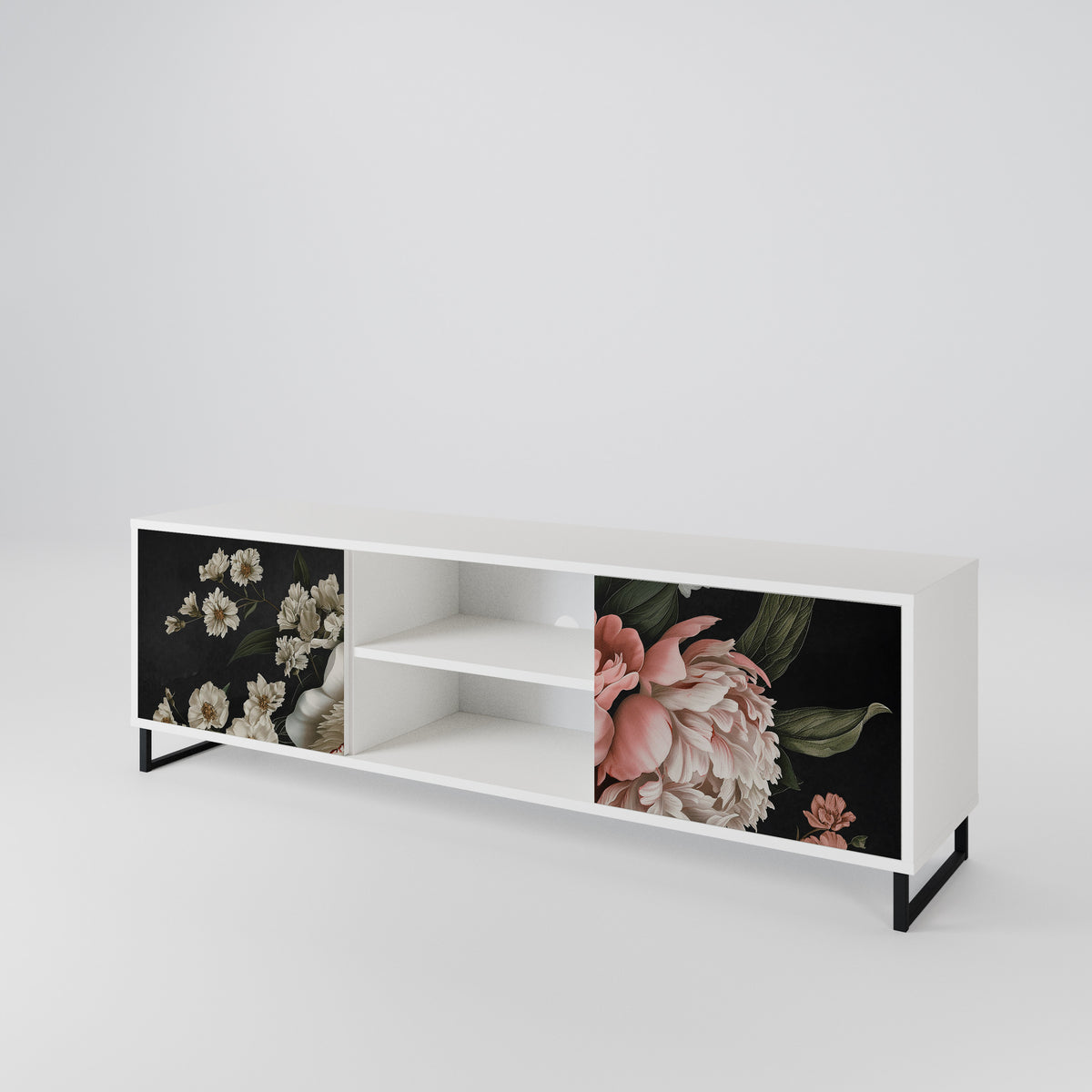 LUSH ELEGANCE Έπιπλο τηλεόρασης 2-θυρών