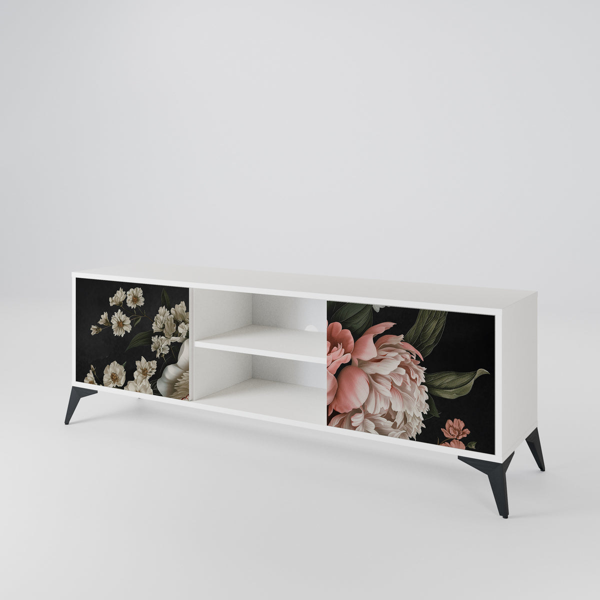 LUSH ELEGANCE Έπιπλο τηλεόρασης 2-θυρών