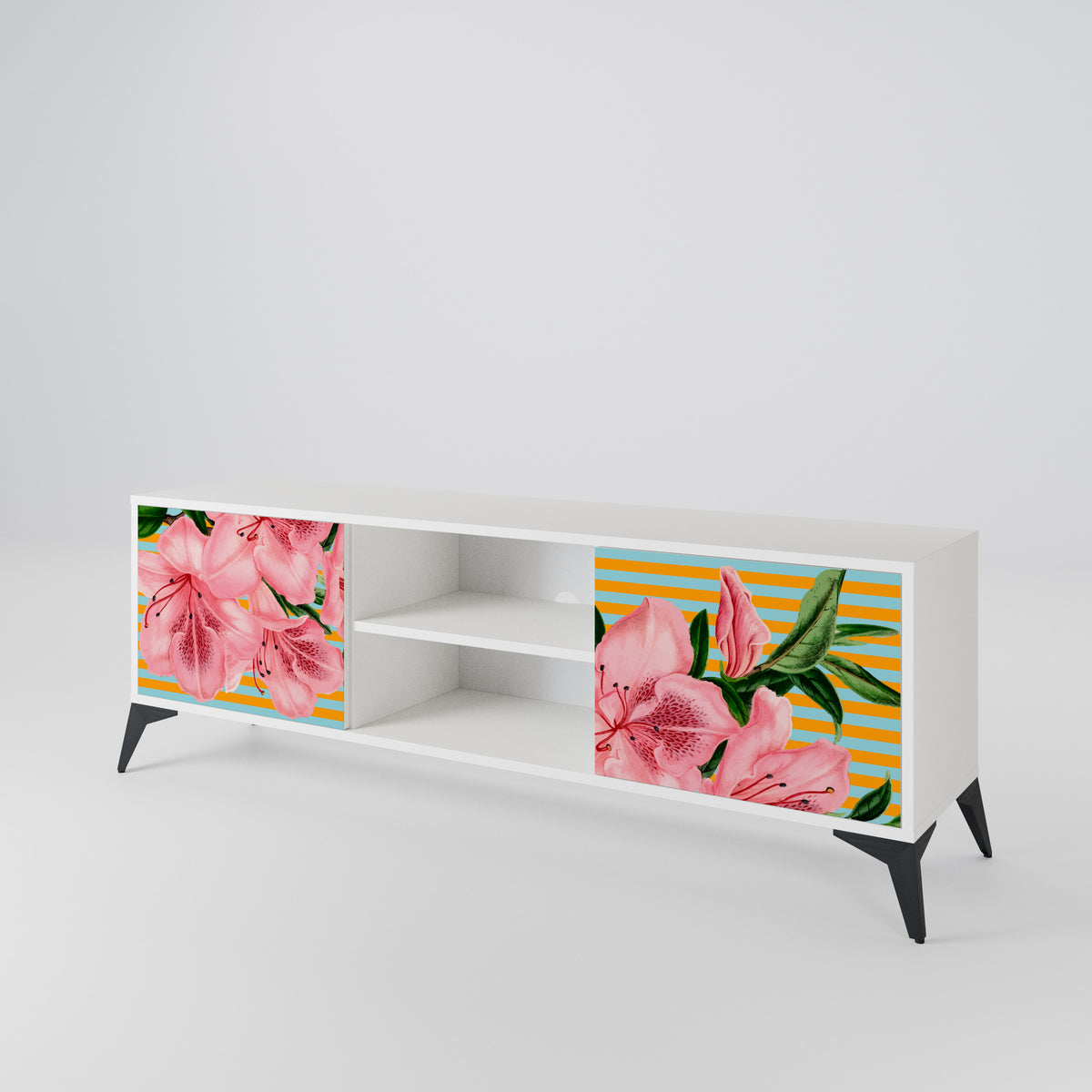 FRAGILE BEAUTY Έπιπλο τηλεόρασης 2-θυρών