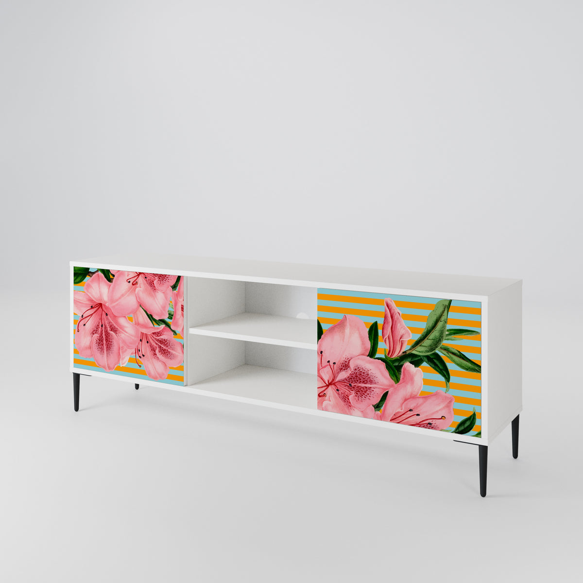 FRAGILE BEAUTY Έπιπλο τηλεόρασης 2-θυρών