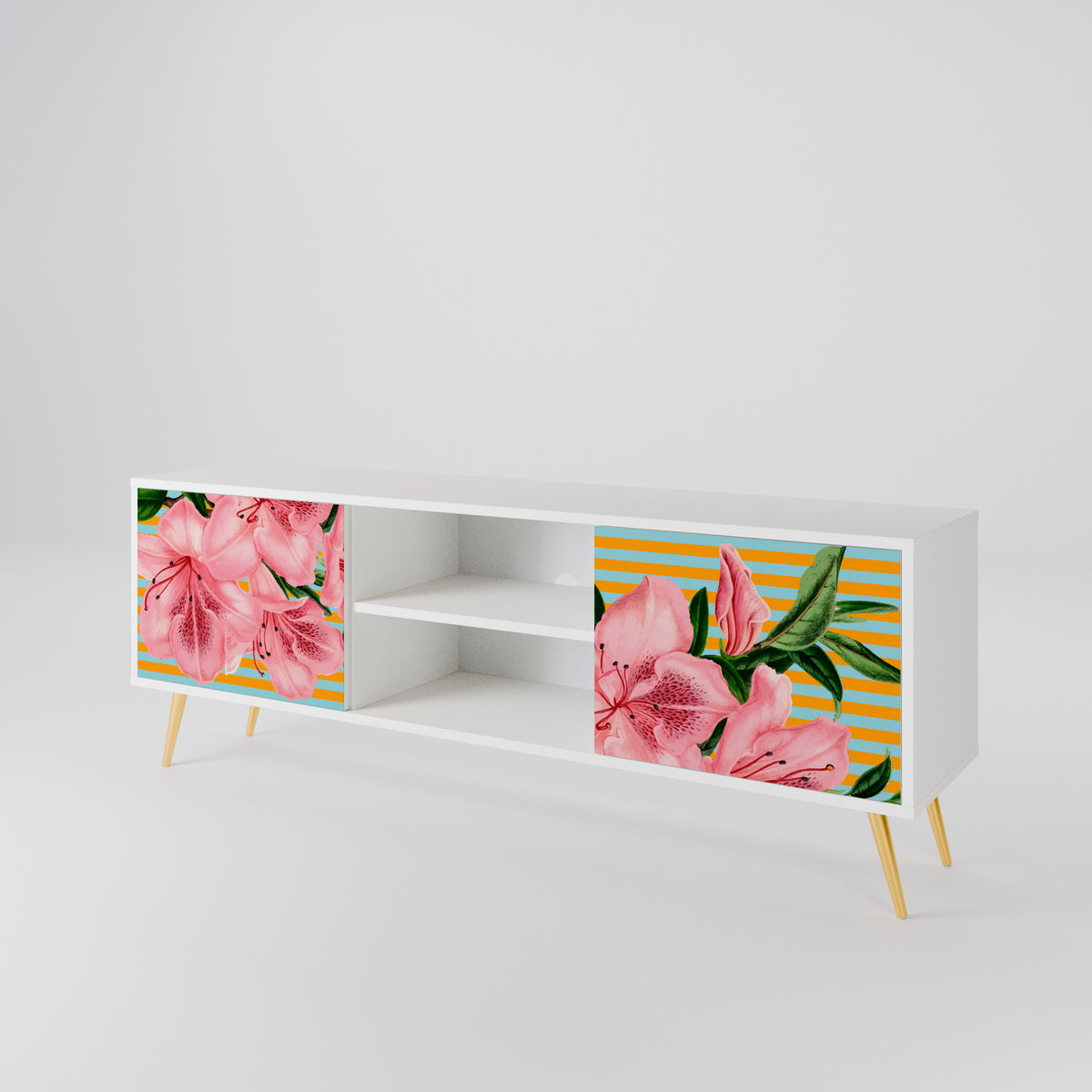 FRAGILE BEAUTY Έπιπλο τηλεόρασης 2-θυρών