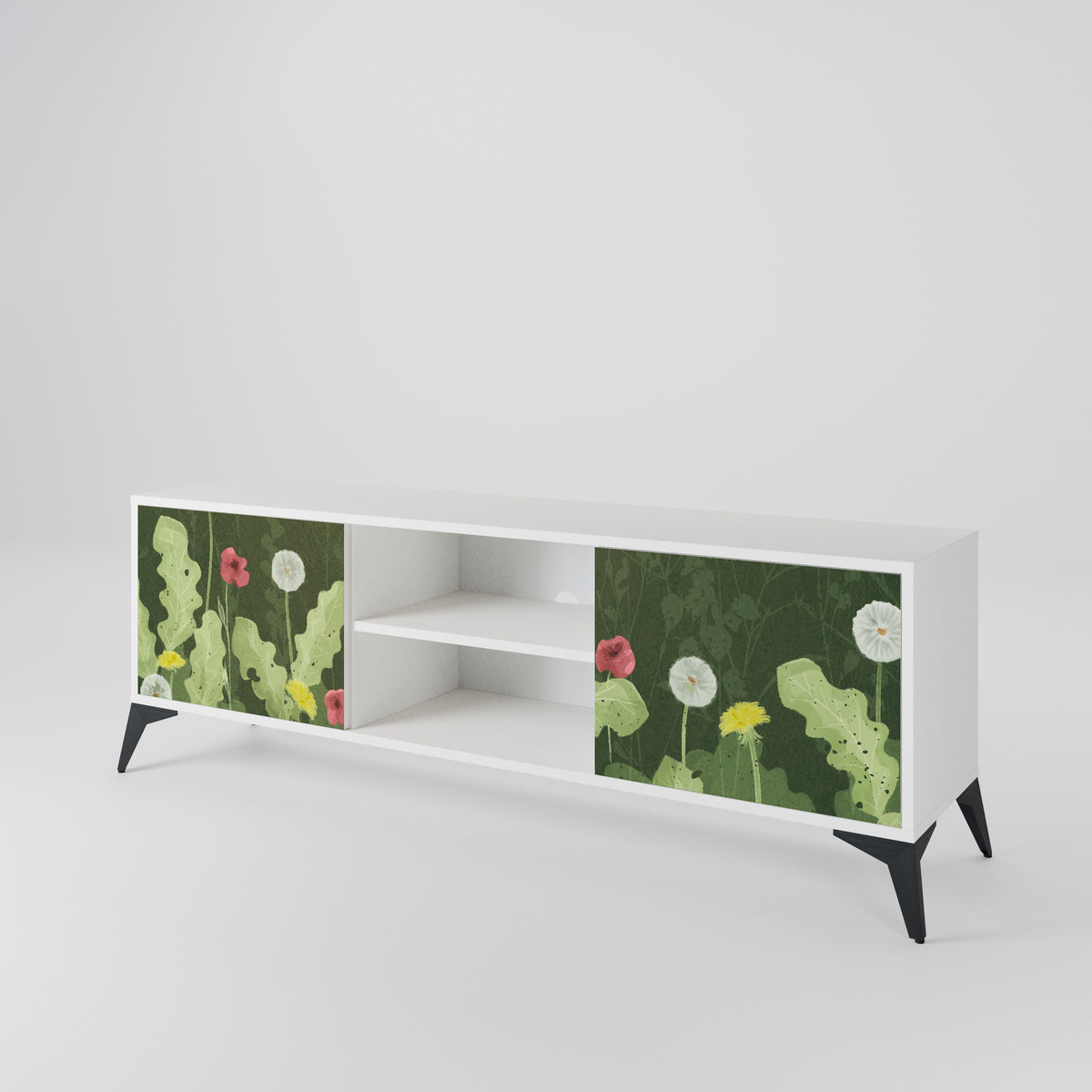 DANDELION AMUSE Έπιπλο τηλεόρασης 2-θυρών