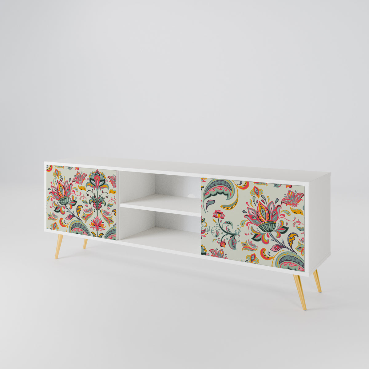 ORGANIC FOLKLORE Έπιπλο τηλεόρασης 2-θυρών