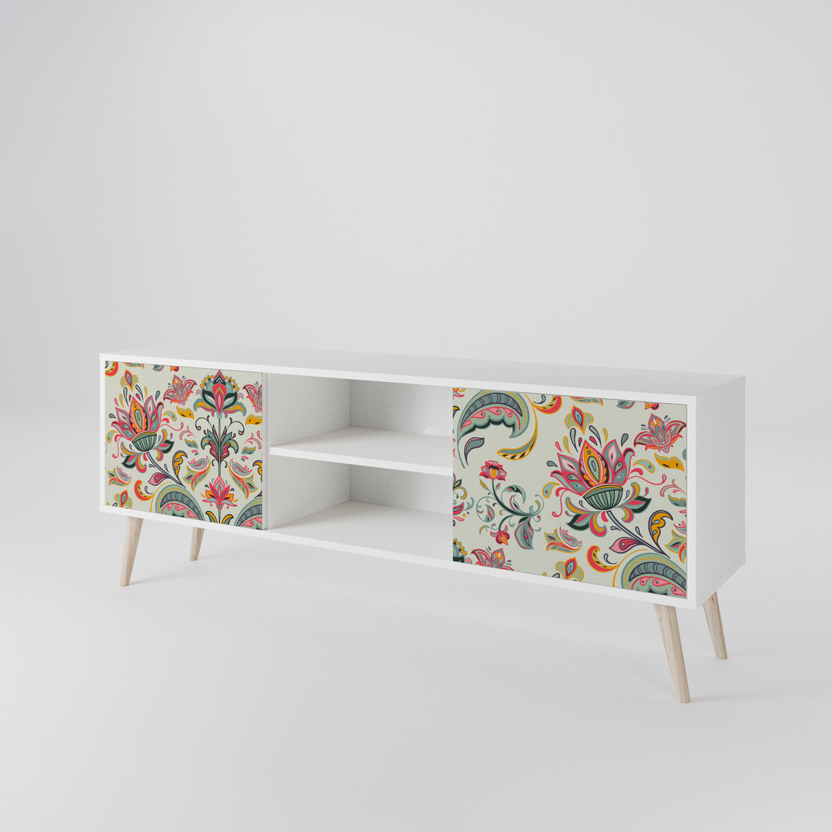 ORGANIC FOLKLORE Έπιπλο τηλεόρασης 2-θυρών
