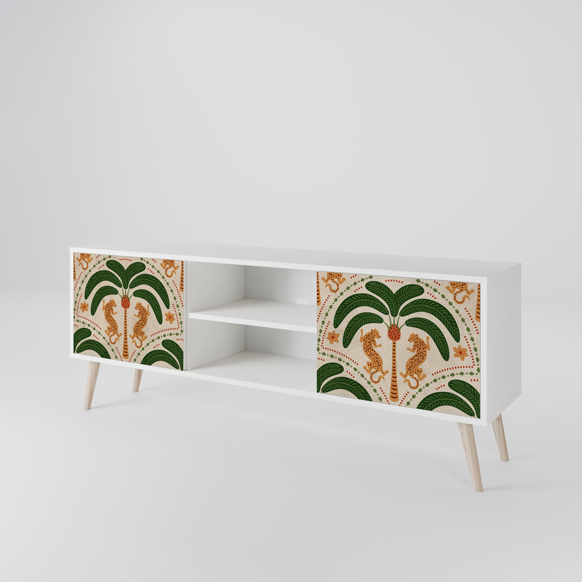 DANCING PREDATORS Έπιπλο τηλεόρασης 2-θυρών