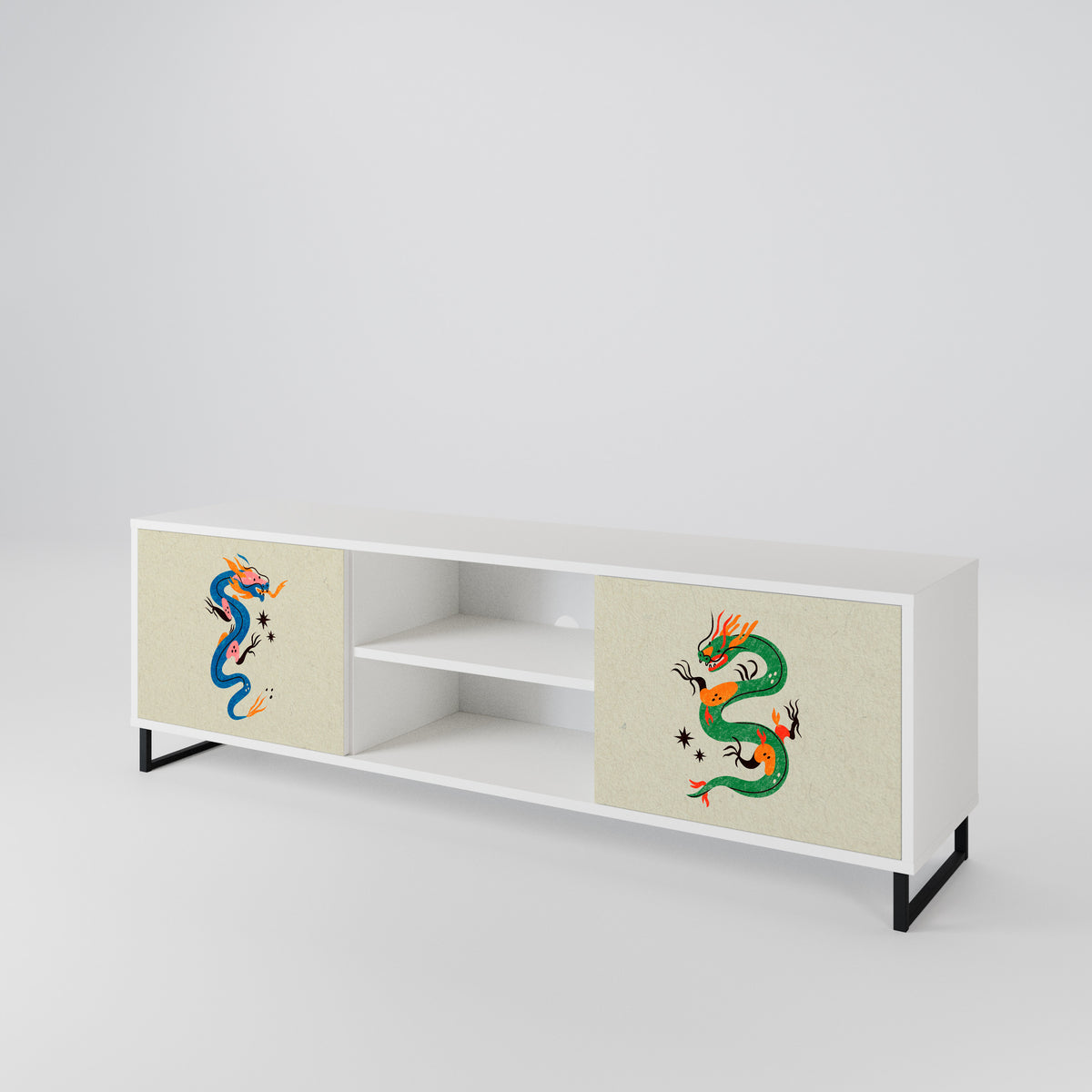 MYTHOLOGICAL CREATURES Έπιπλο τηλεόρασης 2-θυρών