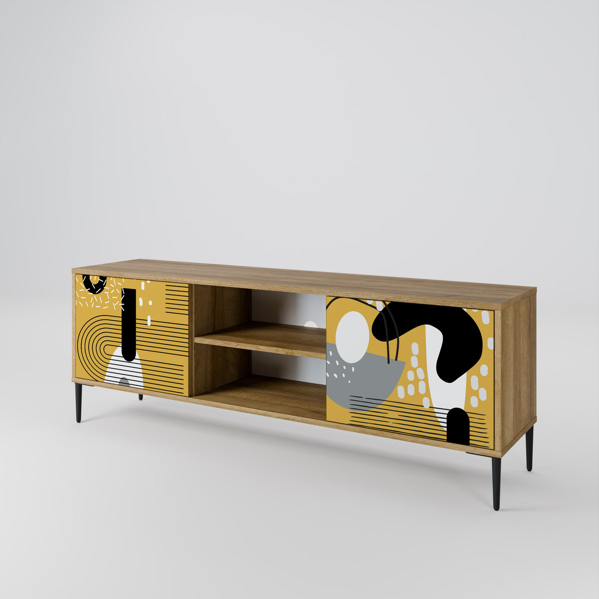 SHAPESHIFT SYMPHONY 2-Door TV Cabinet