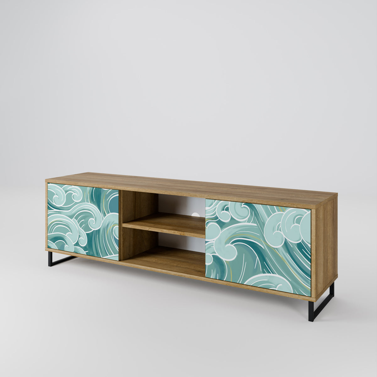 ASIAN SWAY 2-Door TV Cabinet