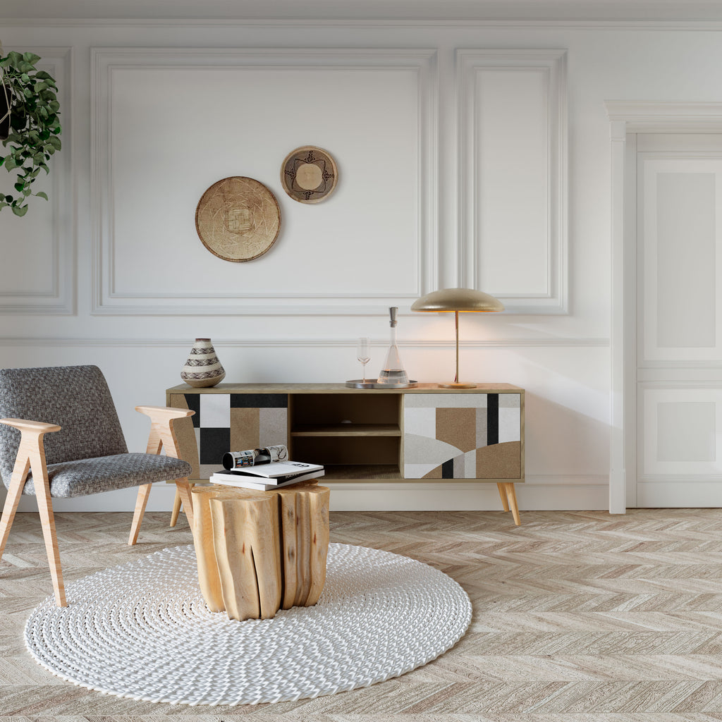 DELICATE MEMENTO Έπιπλο τηλεόρασης 2-θυρών