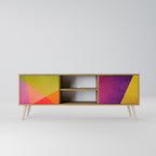VIVID GEOMETRY 2-Door TV Cabinet