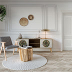 GREEN CIRCLES Έπιπλο τηλεόρασης 2-θυρών