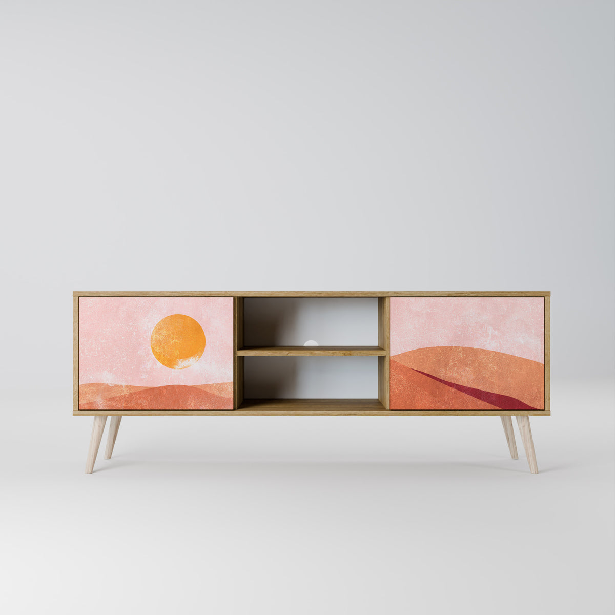 LUMINOUS SUNLIGHT Έπιπλο τηλεόρασης 2-θυρών