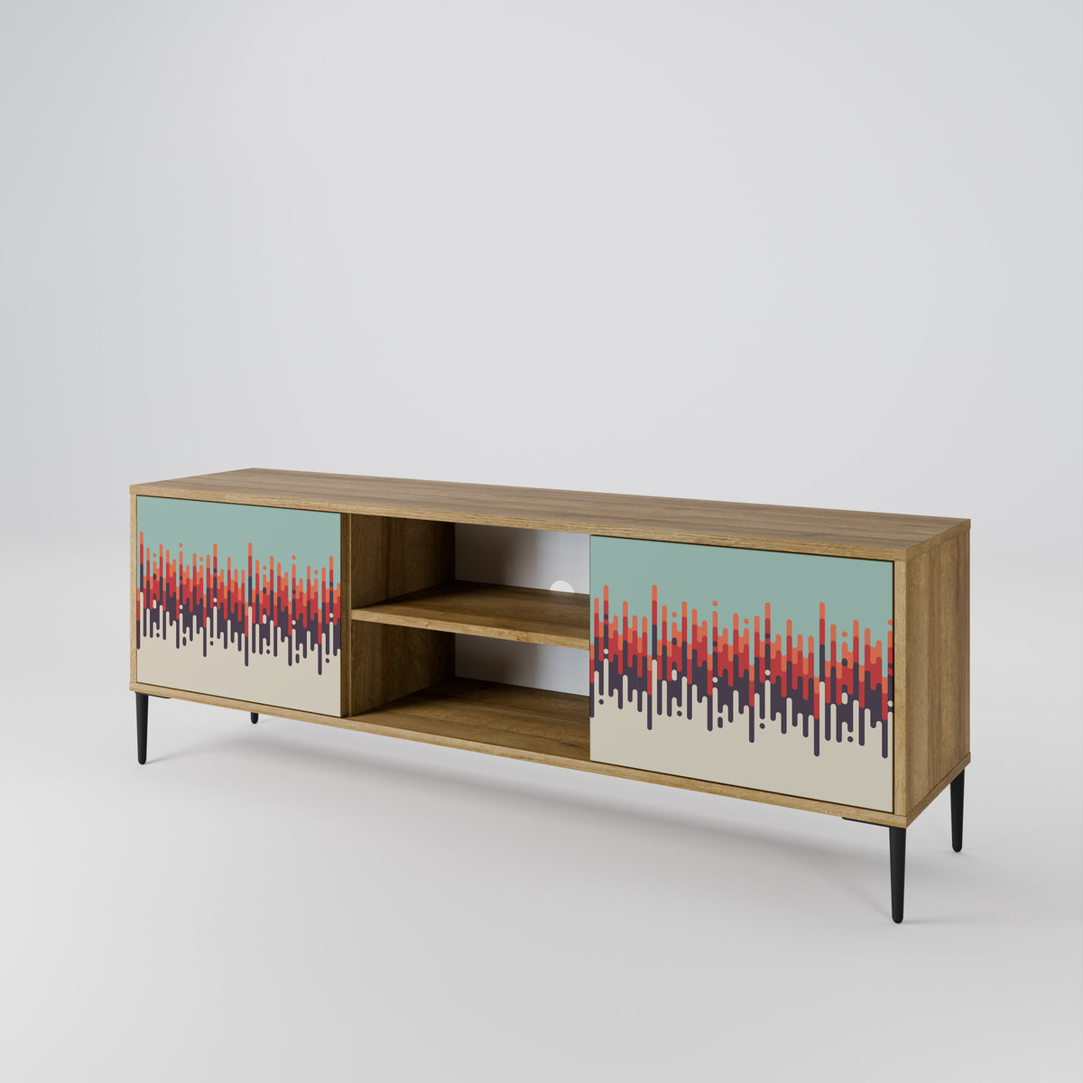 CHROMA CONTOURS 2-Door TV Cabinet