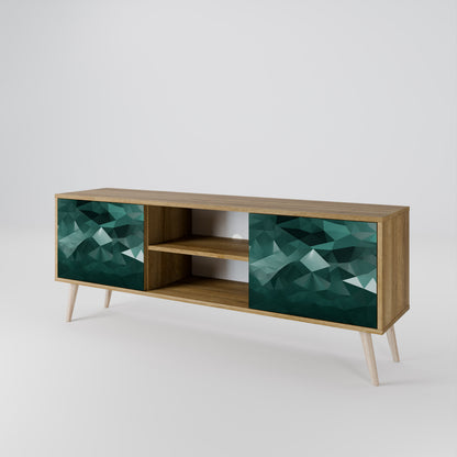 POLYGONAL FLOATING Έπιπλο τηλεόρασης 2-θυρών