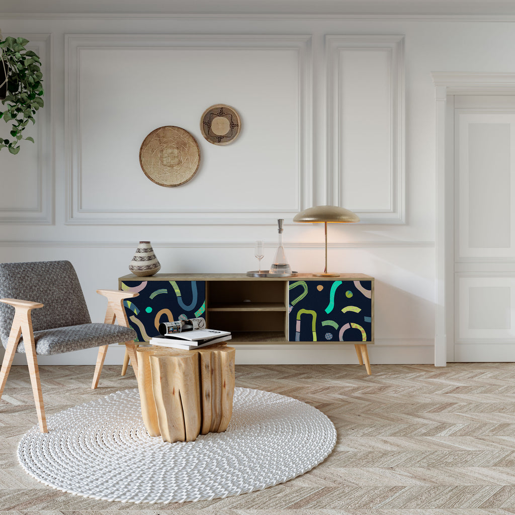 CONTRAST DANCE 2-Door TV Cabinet