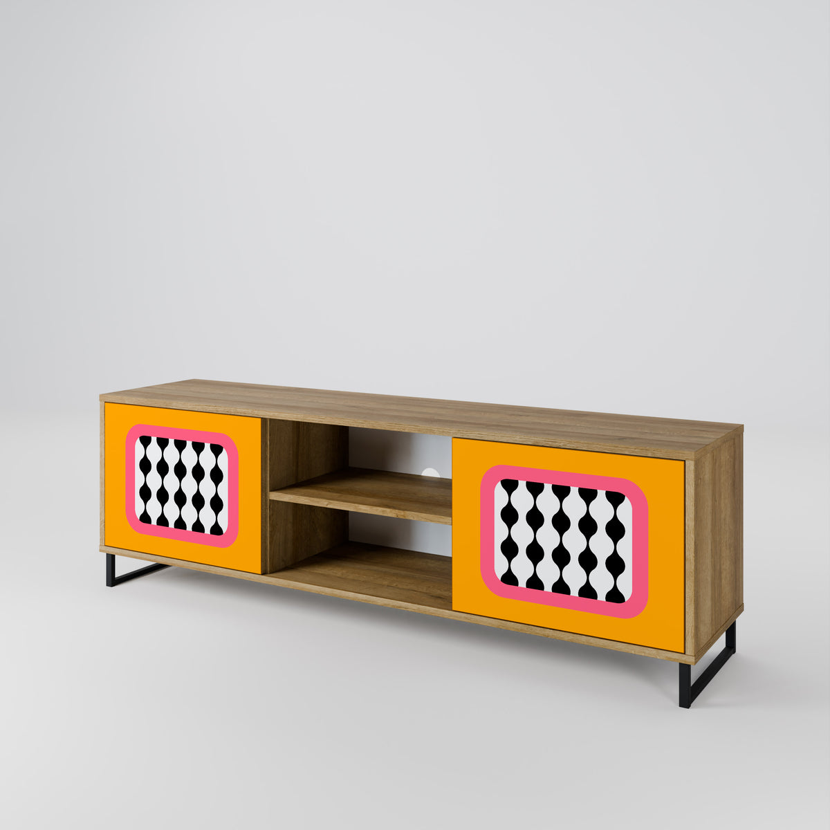 TEARS IN HEAVEN 2-Door TV Cabinet