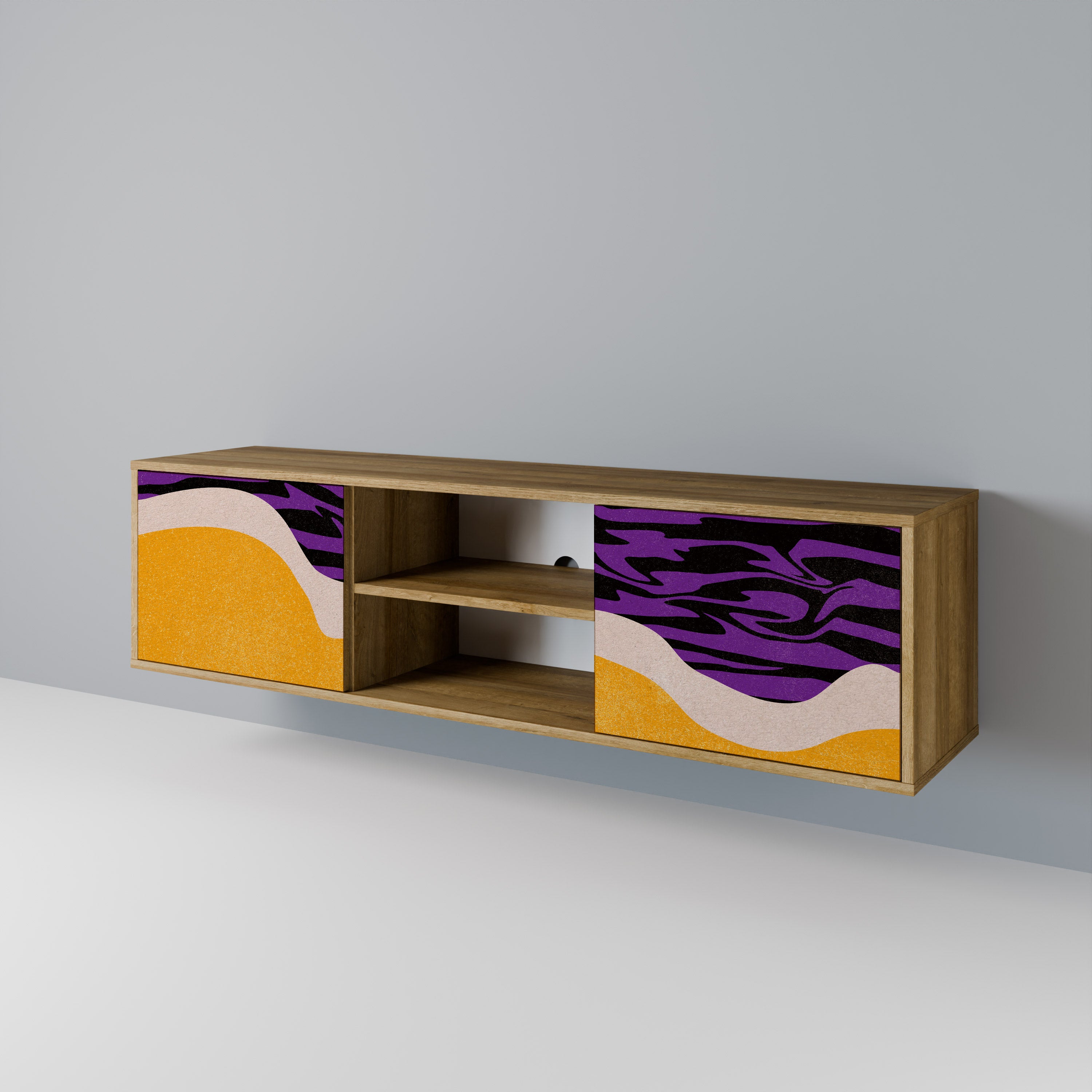 INDEPENDENT BORDER Έπιπλο τηλεόρασης 2-θυρών