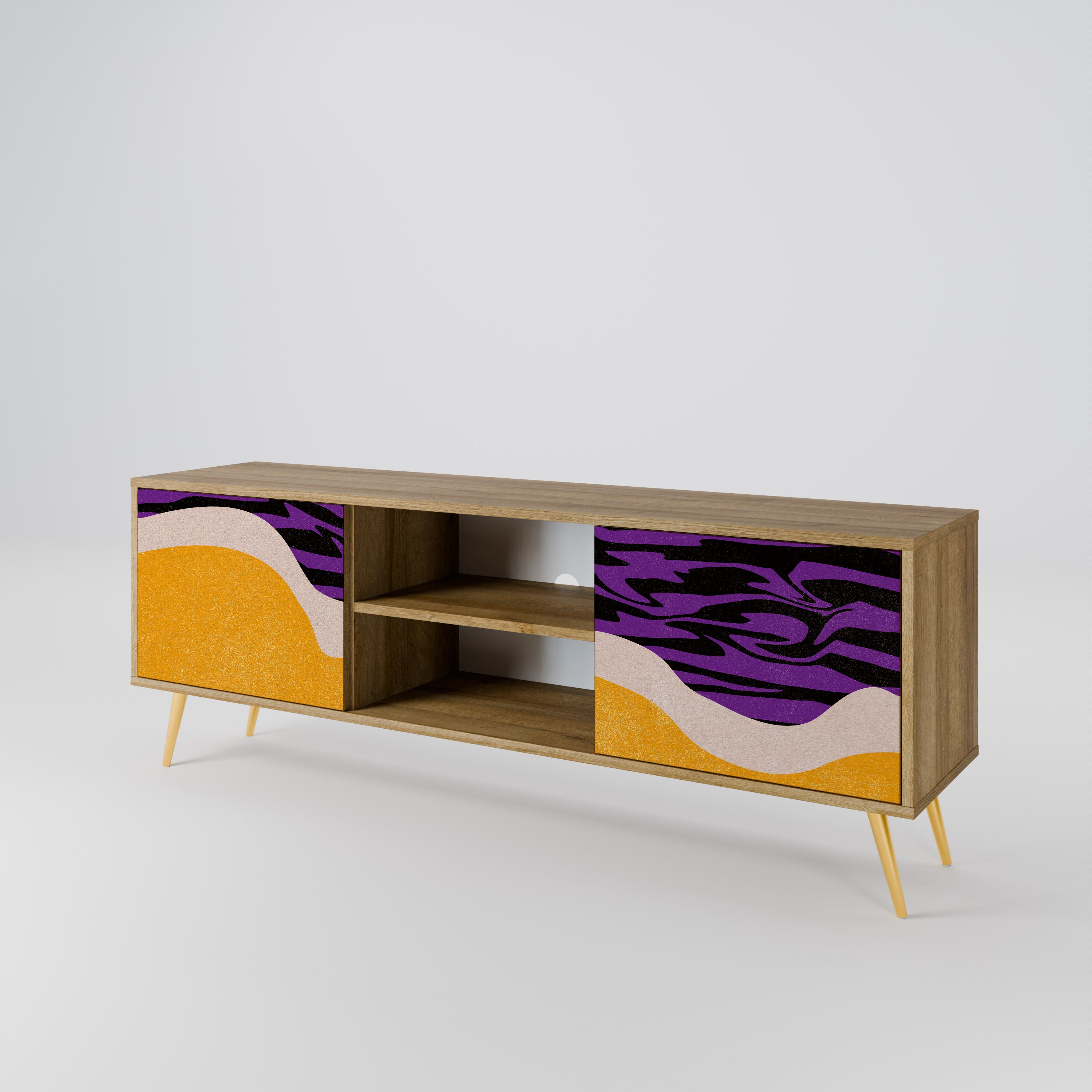 INDEPENDENT BORDER Έπιπλο τηλεόρασης 2-θυρών