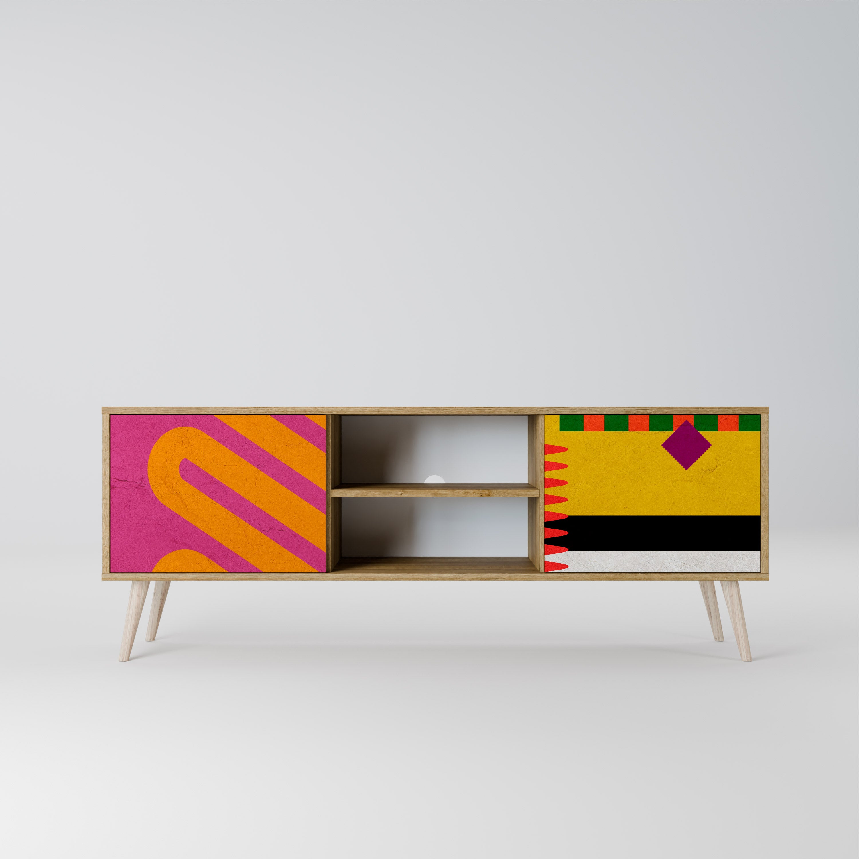 VIVID ART 2-Door TV Cabinet