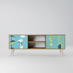 PATHS TO HAPPINESS Έπιπλο τηλεόρασης 2-θυρών