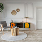 TOGETHER BUT SEPARATELY 2-Door TV Cabinet