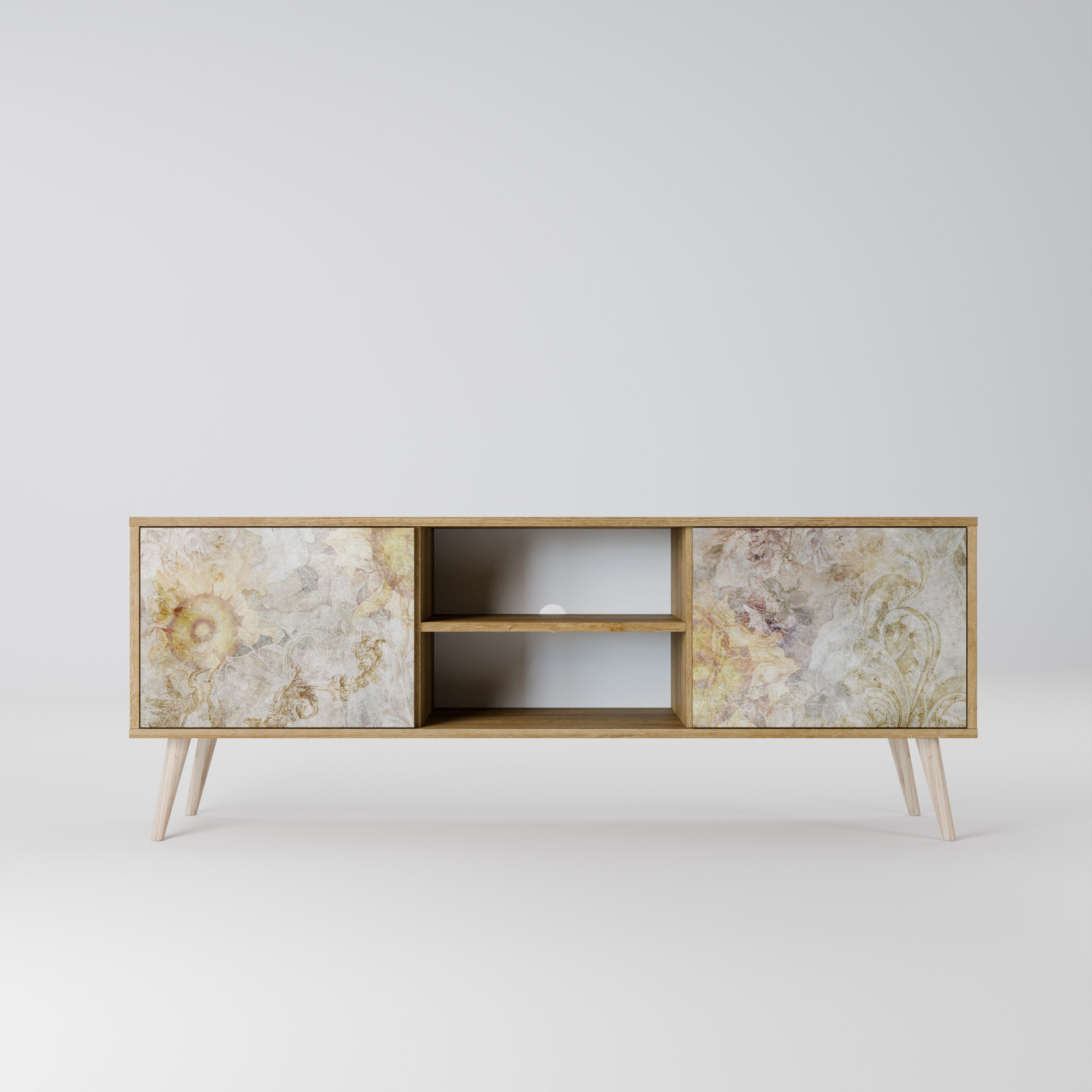 SUNFLOWER BLUR Έπιπλο τηλεόρασης 2-θυρών