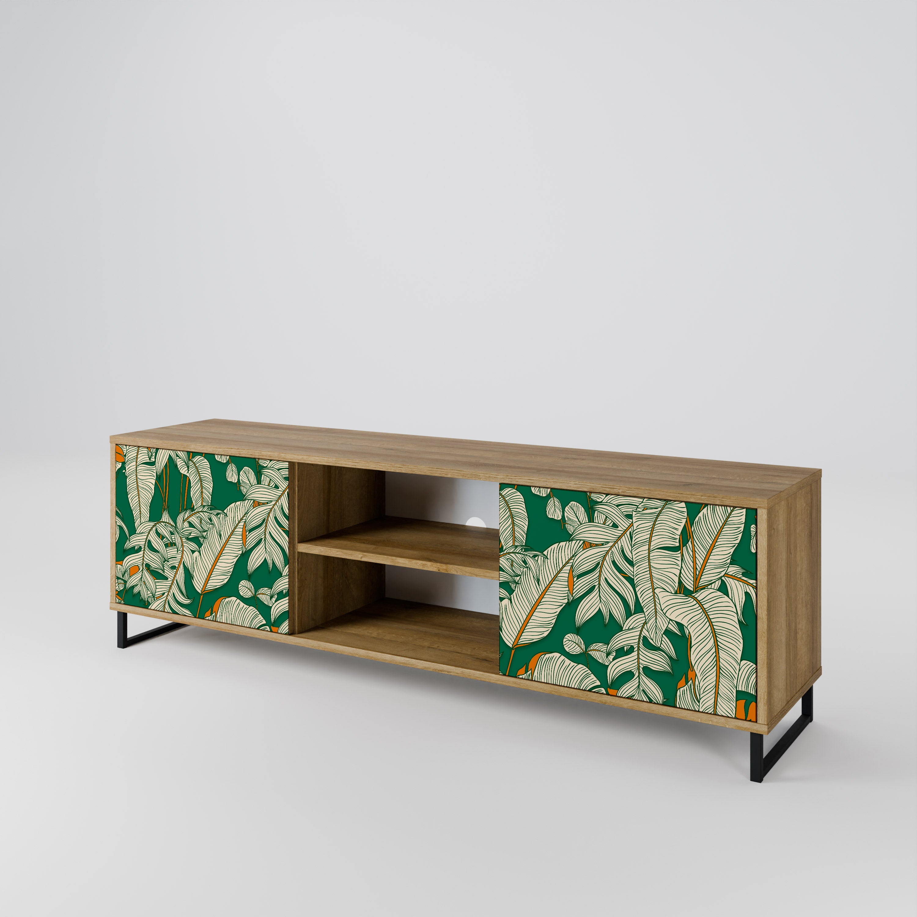 VERDANT PLEASURES 2-Door TV Cabinet