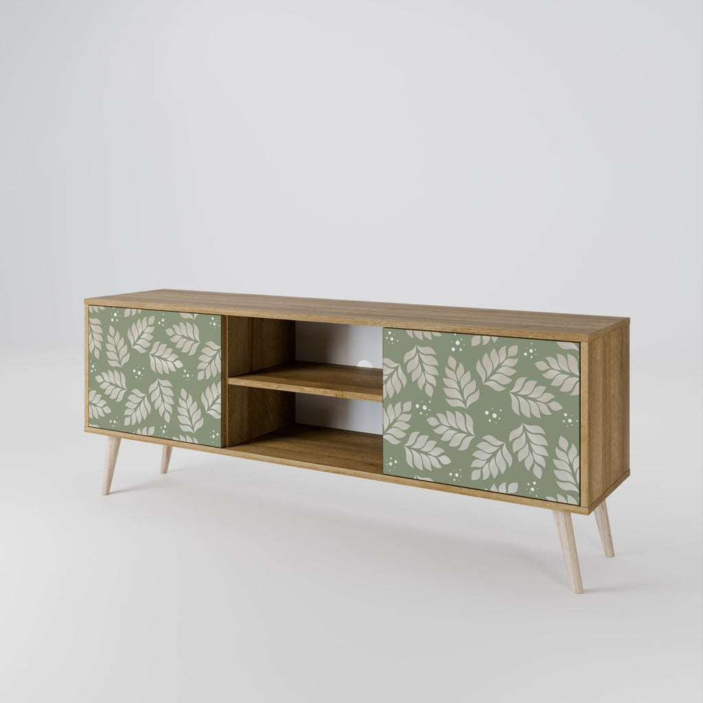 LEAVES ON GREEN 2-Door TV Cabinet