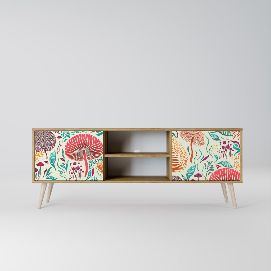 FUNGUS FANTASY 2-Door TV Cabinet
