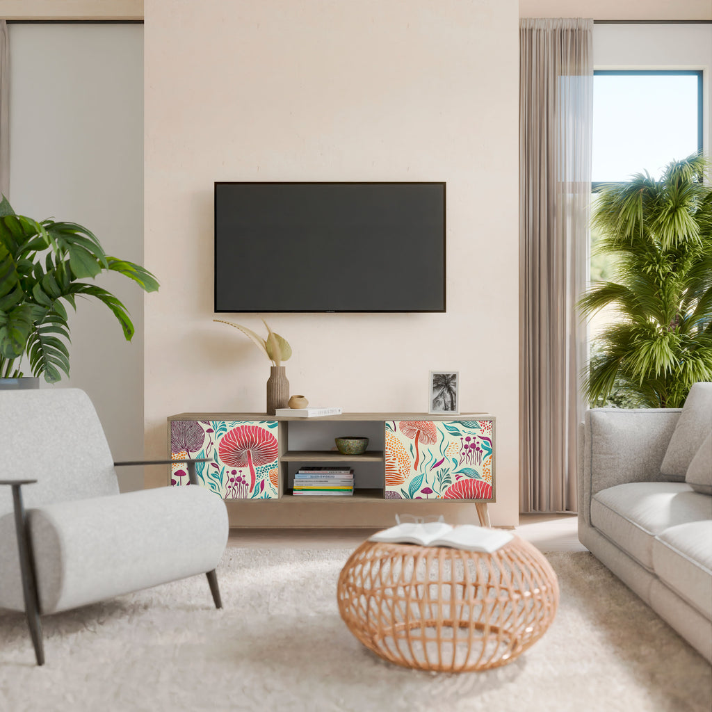 FUNGUS FANTASY 2-Door TV Cabinet