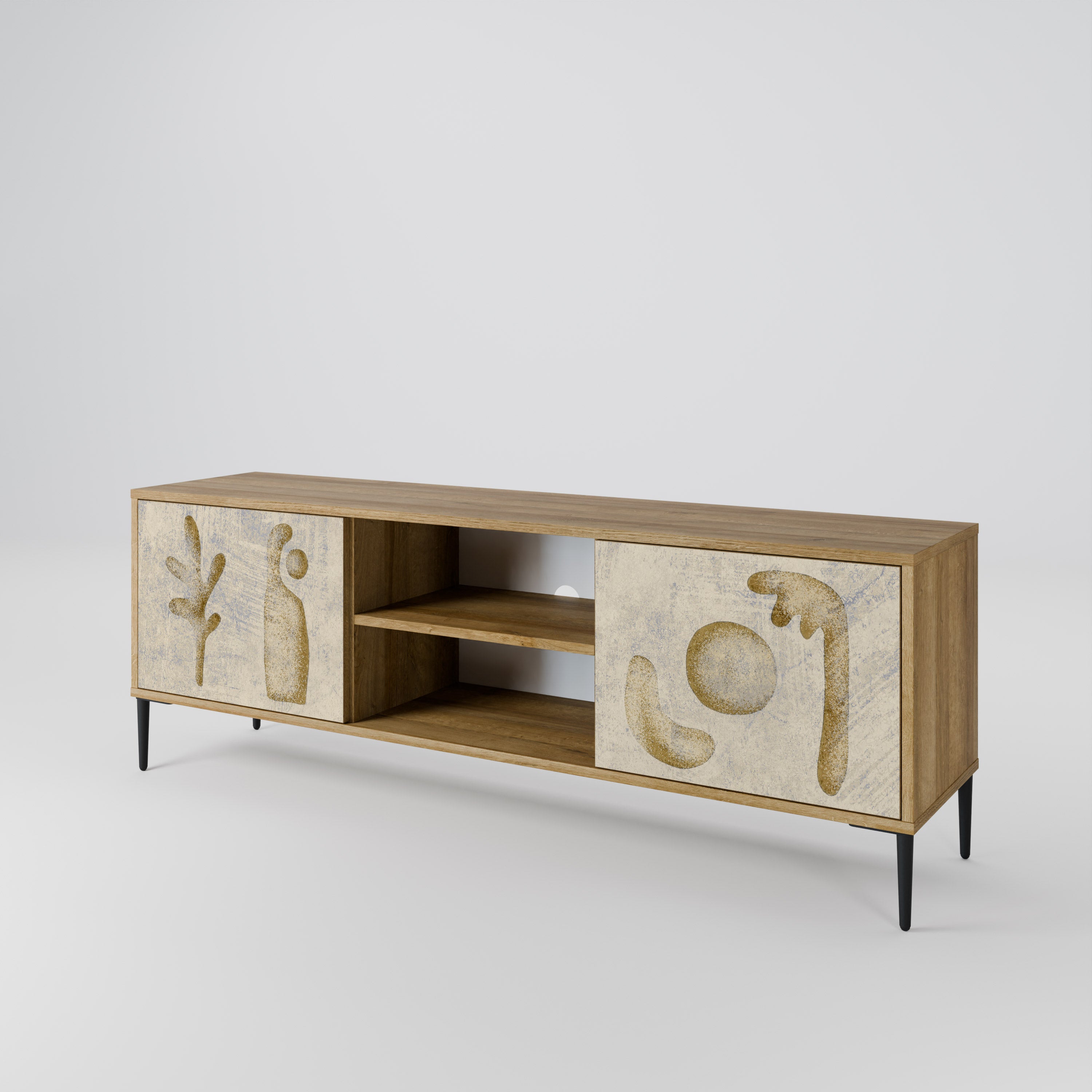 SAND SCULPTURES 2-Door TV Cabinet