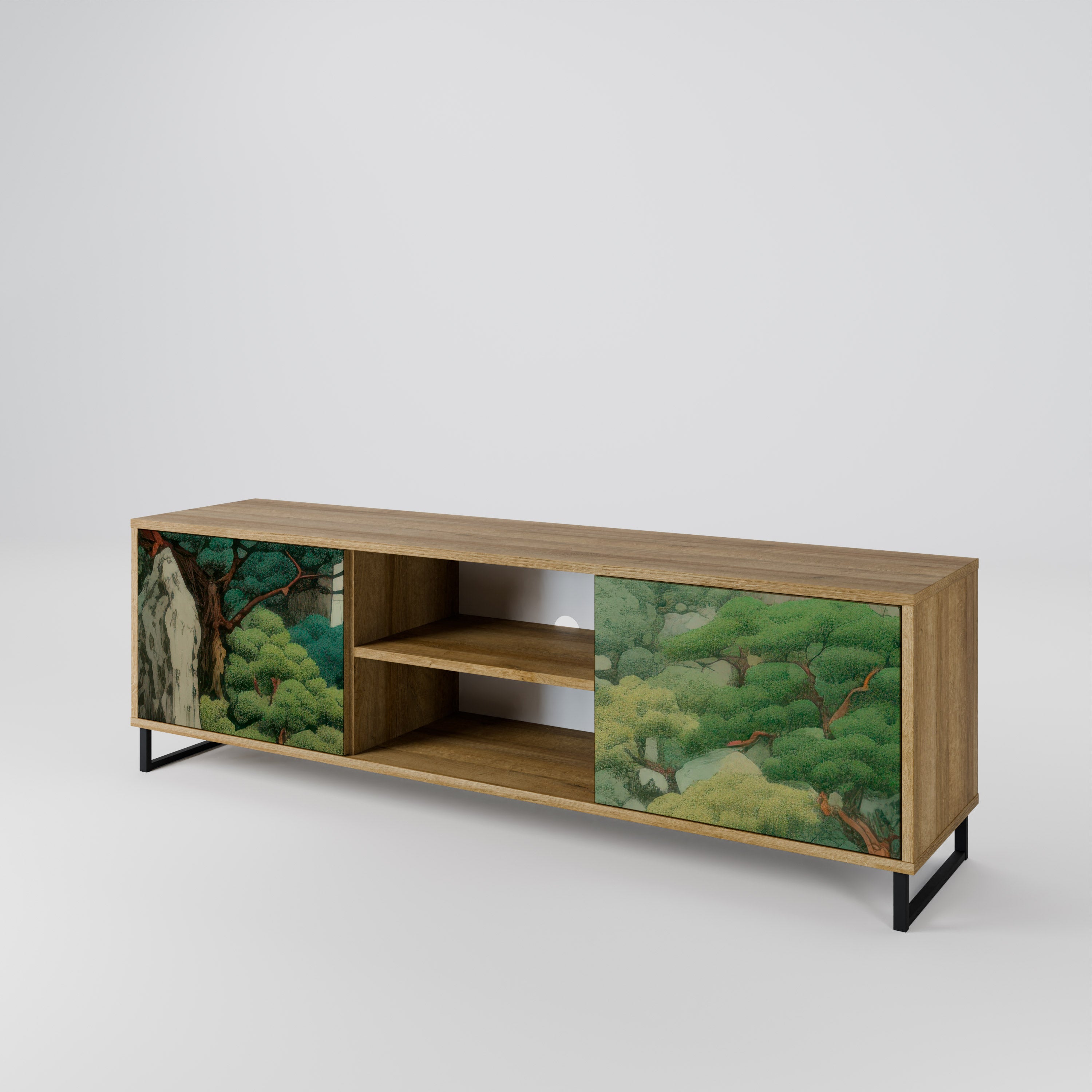 VERDURE ABYSS 2-Door TV Cabinet