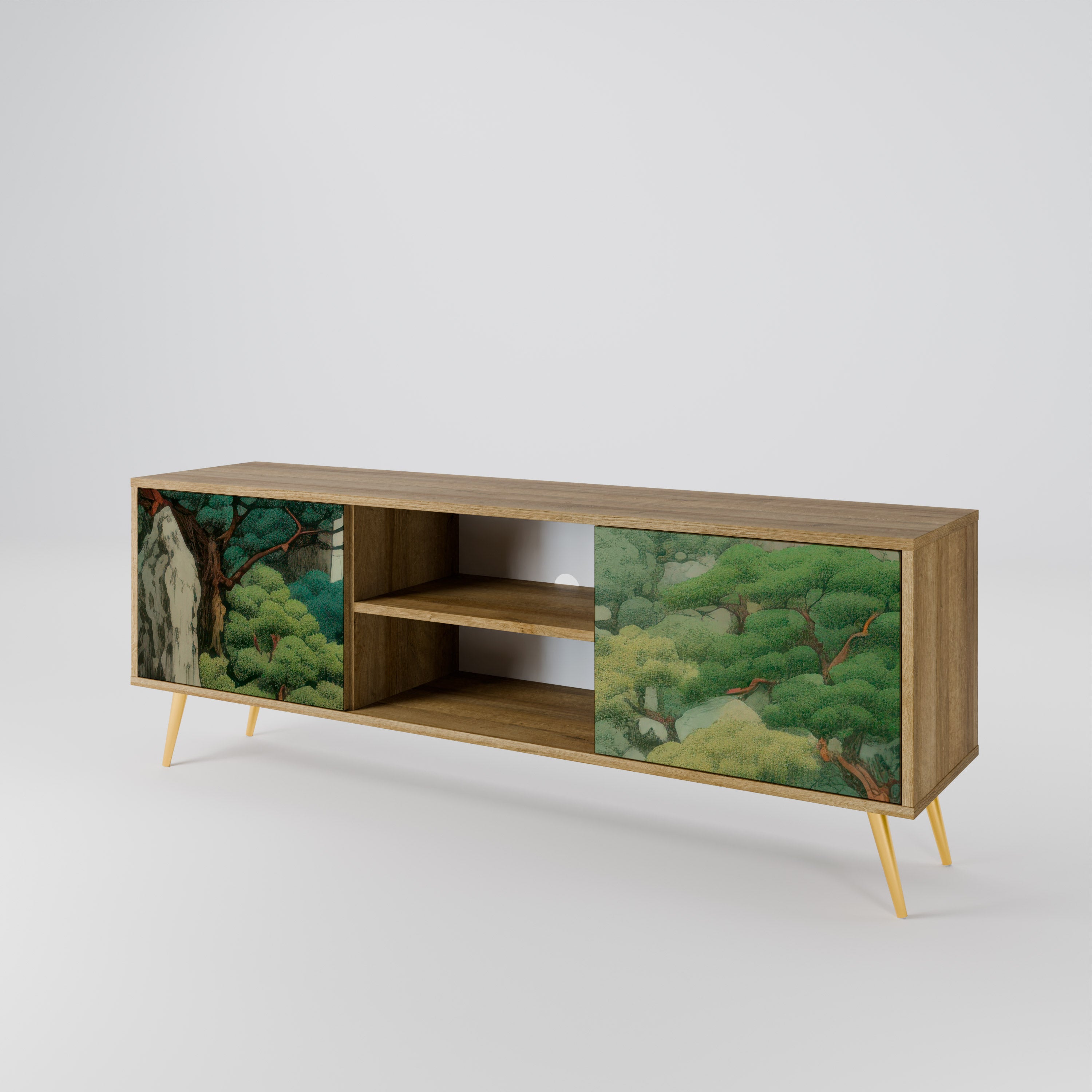 VERDURE ABYSS 2-Door TV Cabinet