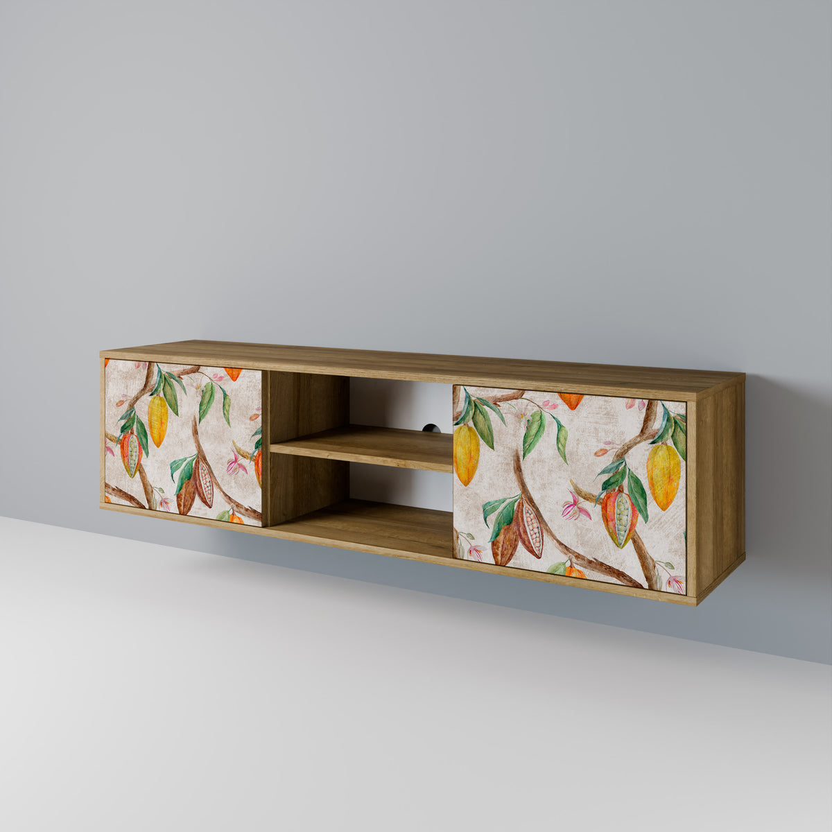 COCOA FRUITS 2-Door TV Cabinet