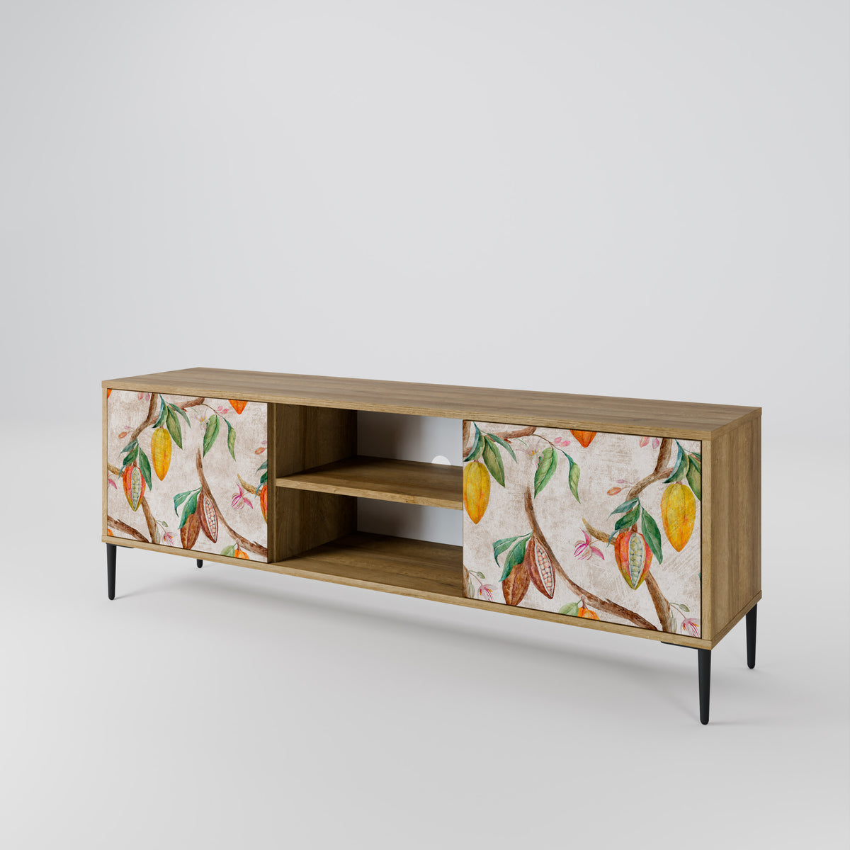 COCOA FRUITS 2-Door TV Cabinet