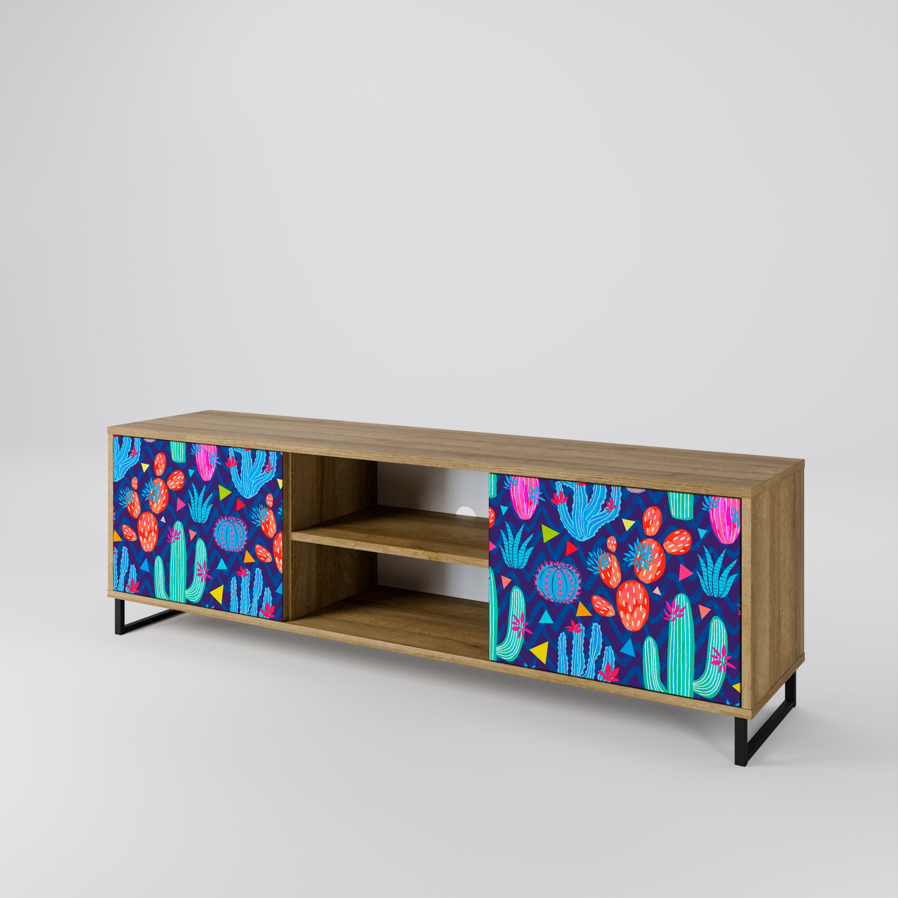 CACTUS VIBES 2-Door TV Cabinet