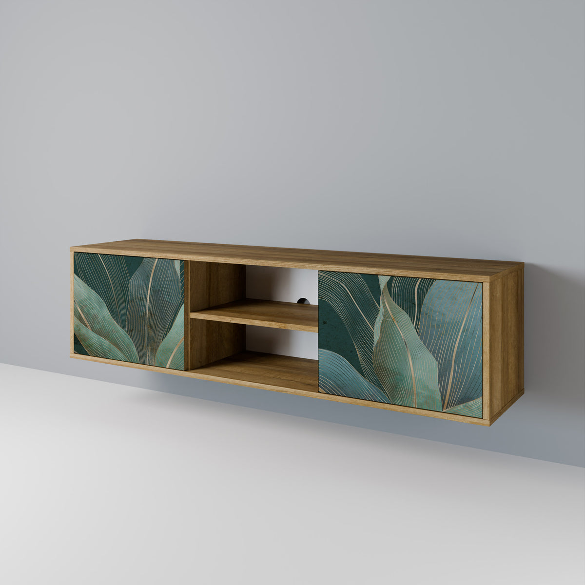 ROYAL GREEN 2-Door TV Cabinet