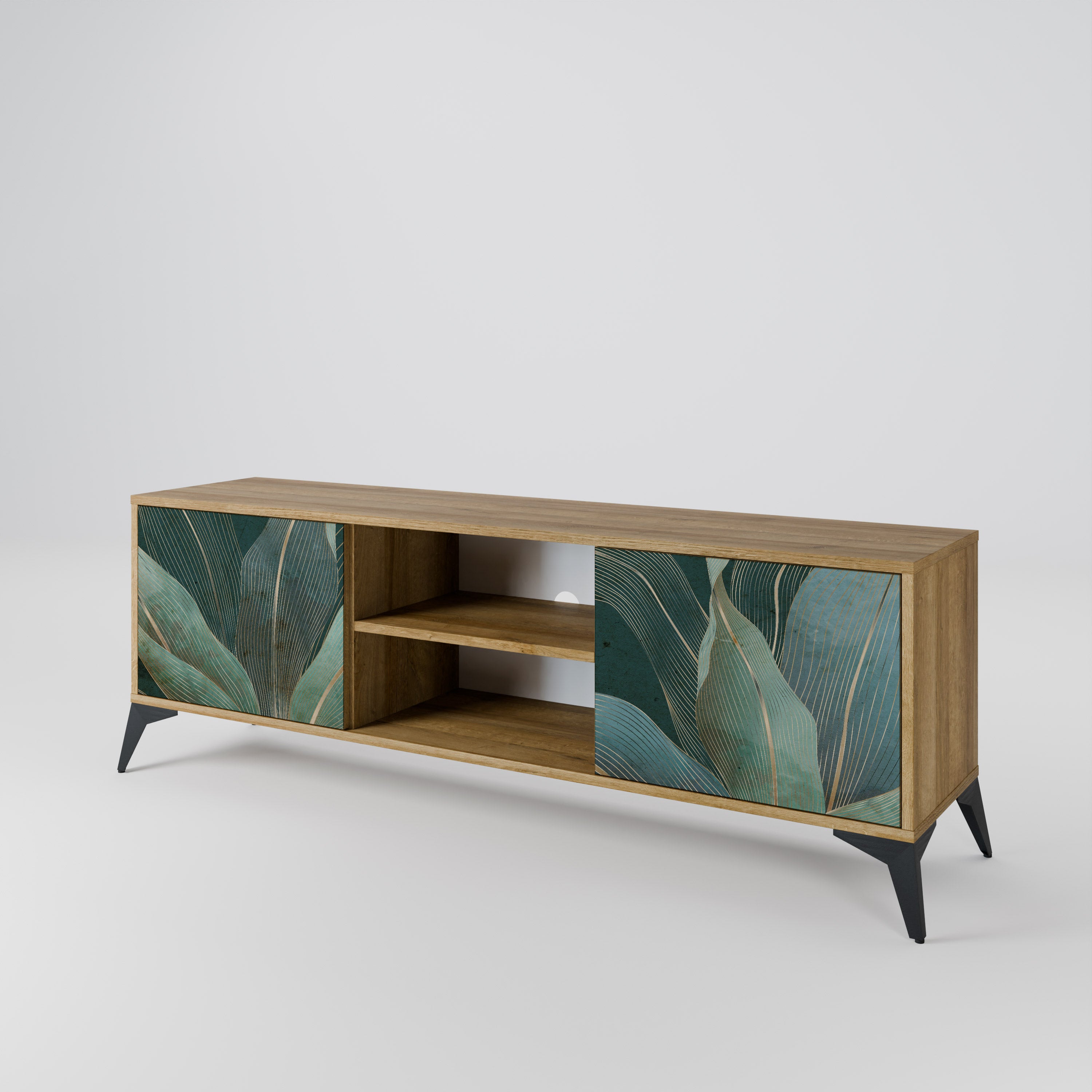 ROYAL GREEN 2-Door TV Cabinet