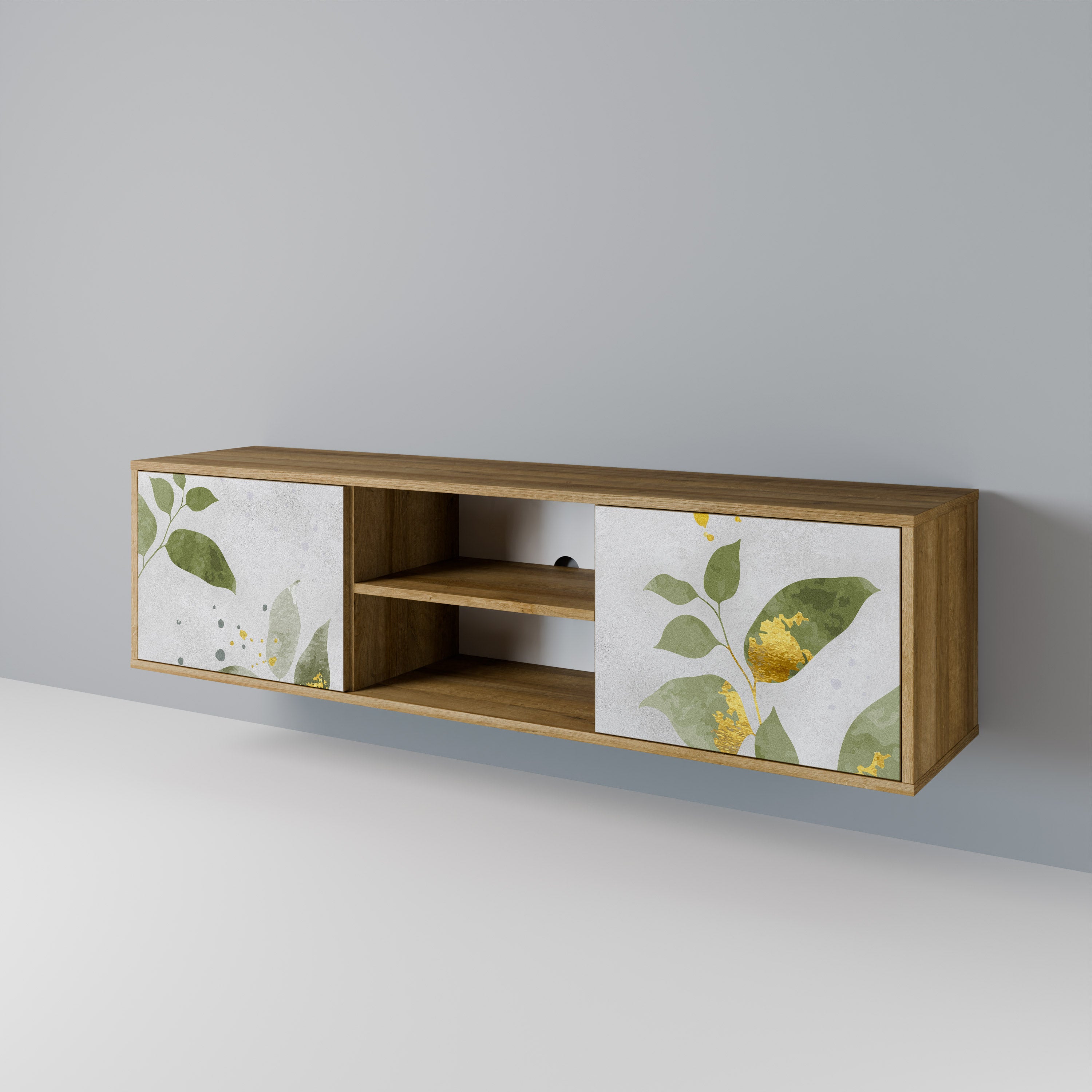 ELEGANT BOTANICS 2-Door TV Cabinet