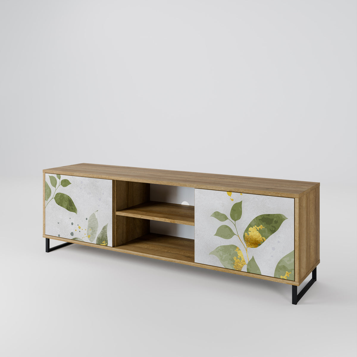 ELEGANT BOTANICS Έπιπλο τηλεόρασης 2-θυρών