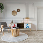 CHILDHOOD MEMORY 2-Door TV Cabinet