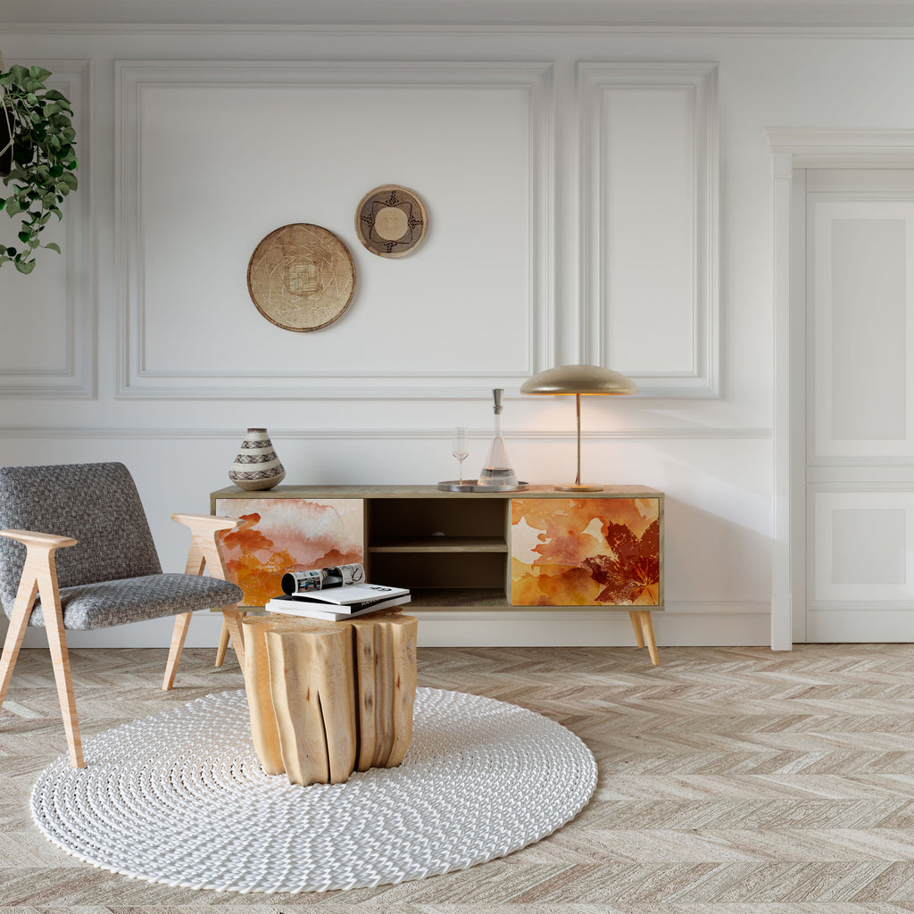 TRACES OF AUTUMN 2-Door TV Cabinet